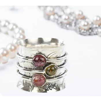 impeccable Silver Gemstone Ring 